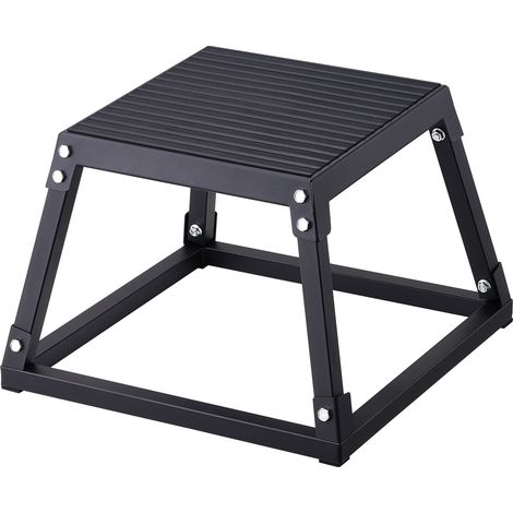 VEVOR Box Pliometrico 305mm Piattaforma Pliometrica Carico 227 kg, Jump Box per Allenamento Fitness Crossfit per Salto Pliometrico Push-up Palestra, Scatola per Salti Pliometrici, Sedia per Salto 1 Pz