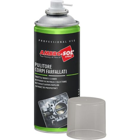 Bomboletta Spray Corpi Farfallati da 400 ml - Detergente per pulizia impianto di aspirazione - Elimina depositi e impurità e riduce emissioni gas di s (1/5)