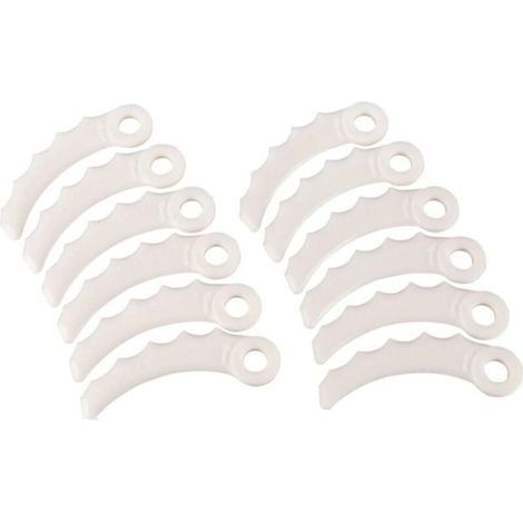 Replacement plastic blades for lawnmowers – Pack of 12, 24 or 60 units – Model 198426-9