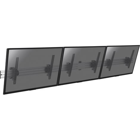 Support mural menu board pour 3 écrans TV 45''-50'' (1/3)