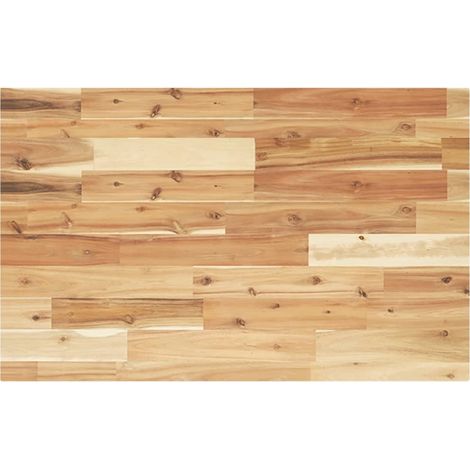 Waschtischplatte Ölbeschichtung 60x50x4 cm Massivholz Akazie