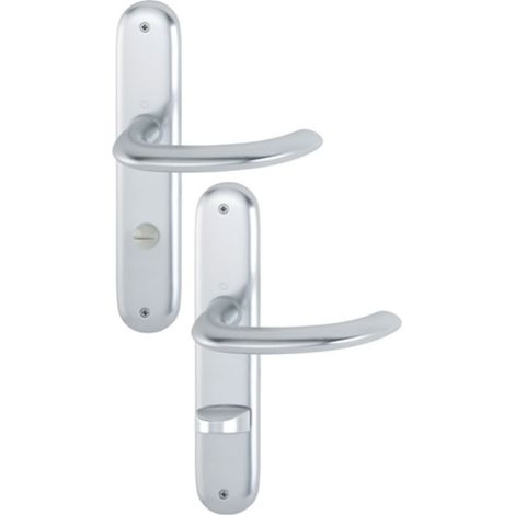 Combinazione di maniglie lunga Mar.1138/273P in alluminio F1 SK/OL 78mm DIN L/R