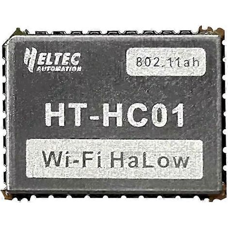 Module Wi-Fi HaLow H ELTEC AUTOMATION HC01, bande inférieure à 1 GHz, double bande, réseau maillé Wi-Fi, longue portée, transfert de données haut débit, accès sans fil, IoTWHBYV simple (1/4)
