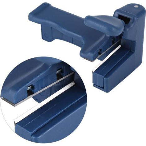 Bordatrice per legno, bordatrice per legno a doppio taglio, dispositivo di taglio terminale, utensile manuale per la lavorazione del legno. (1/4)