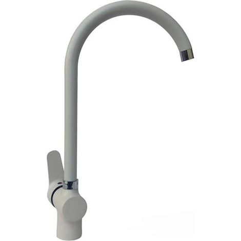 Grifo monocomando de cocina con caño alto