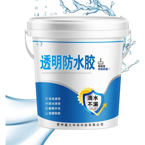 Waterproof Sealant, Invisible Leak Repair, Multisurface Sealant Indoor Leak Sealant, No Smashing Sealant, Leak Repair Supplies, Waterproof Sealant for Invisible Indoor Leak Repairs on Walls (1/5)