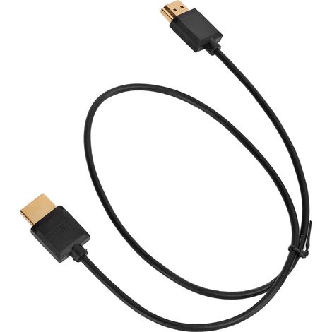 Câble de données HD Multimedia Interface Type A 2.0 femelle-femelle, compatible 4K et 2K à 60 Hz, 1080p, 18 Gbit/s, pour iOS, Samsung QLED, Sony Z9G et LG, 0,6 m / 23,6 pouces (1/5)