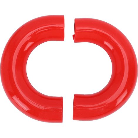 Couvercle de crochet de remorquage, manchon rouge de protection de remplacement pour Ford Super Duty F-250 F-350 F-450 2017 – 2025 (1/5)
