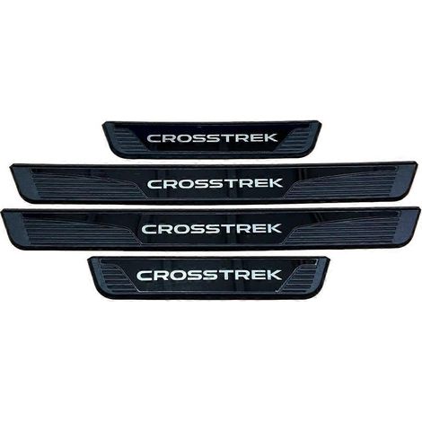 Seuil de porte de protection pour Subaru CROSSTREK 2025 2026 (taille unique, noir) (1/5)