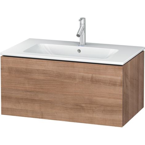 Duravit L-Cube Mueble de pared, anchura 820mm, profundidad 481mm, 1 extraíble, se ajusta a las necesidades de los clientes de"Me by Starck". Artículo 233683, color: Cerezo del Tesino - LC614107373 (1/4)
