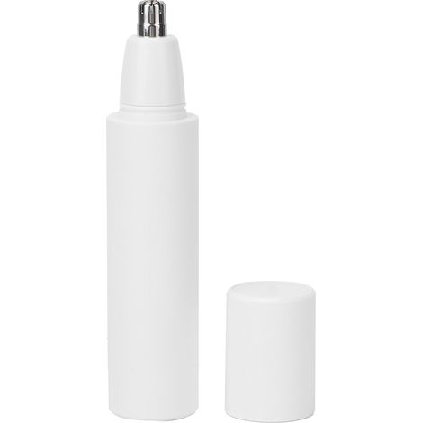 Chargeur USB Coupe Poils Nez Oreilles Homme Femme Blanc, Épilateur Électrique Portable Set Rasoir Nez Sourcils (1/5)