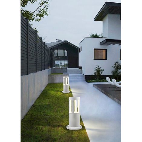 LAMPIONE PALO GIARDINO LED ILLUMINAZIONE DA ESTERNO 15W IP65 30CM LUCE CALDA DECORAZIONE PRATO PAVIMENTO VIALETTI (1/2)