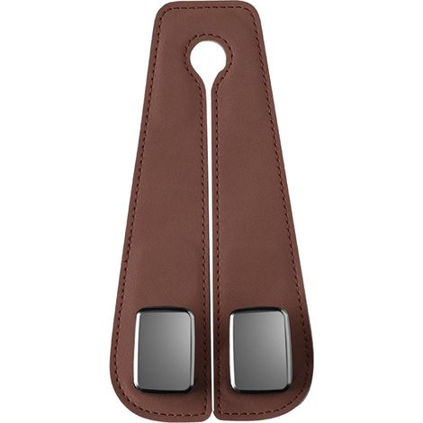 Double Car Seat Backrest Hook with Frame (BROWN) (1/5)