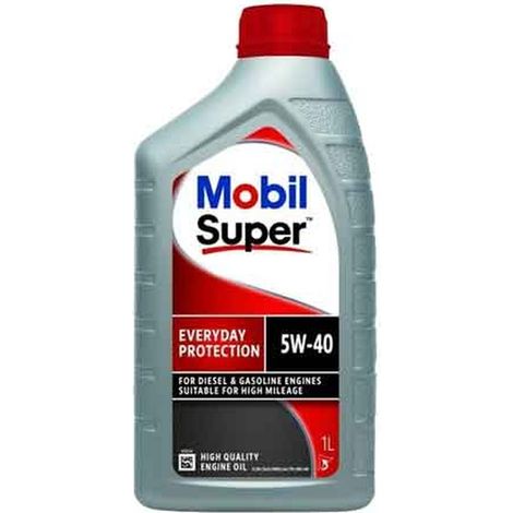 LUBRIFICANTE 'SUPER' 5W-40 MOBIL 1 lt