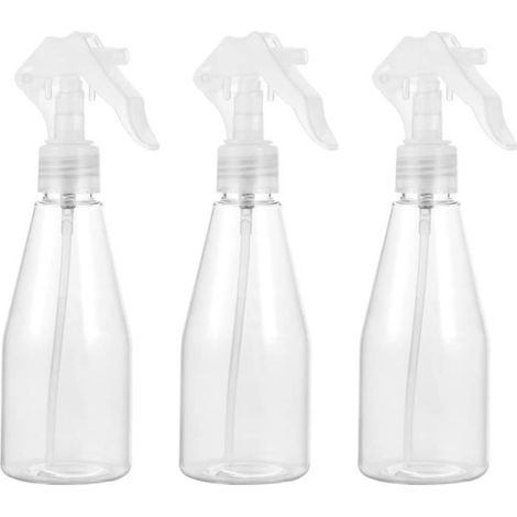 Set mit 3 leeren Sprühflaschen à 200 ml – ideal für Pflanzenpflege oder Lotionen. (1/4)