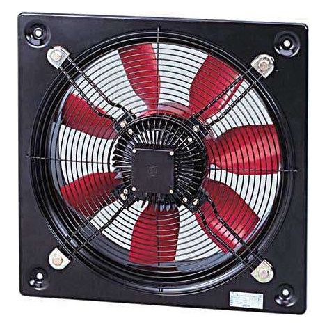 Ventilateur mural, hélice PVC, 2220 m3/h, 4 pôles, monophasé 230V, D 315 mm S&P (UNELVENT) 010241 (1/2)