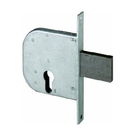 serratura da infilare per cancelli art. 42022 cisa e50 - scatola 84,5x95 mm (1/2)