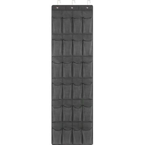 Sacs de rangement muraux pour armoire vingt-quatreÉtagère à poches grillagées pour l'organisation et le rangement de la maison (1/5)