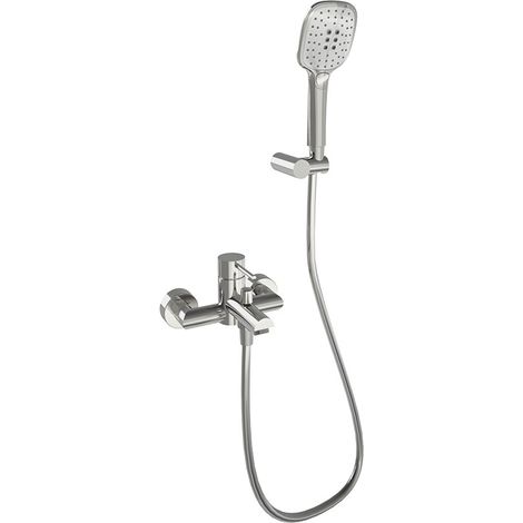 Conjunto de monomando de baño - Mamma Mia - Ramón Soler Acabado: Acero inox (1/2)