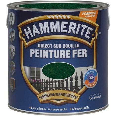 HAMMERITE - Hammerite fer martelé 0.25l vert épicea