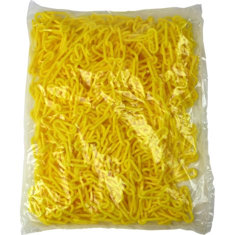 Chaîne Ø 10mm x 25m Jaune en sac - SIGNAL - 1200388