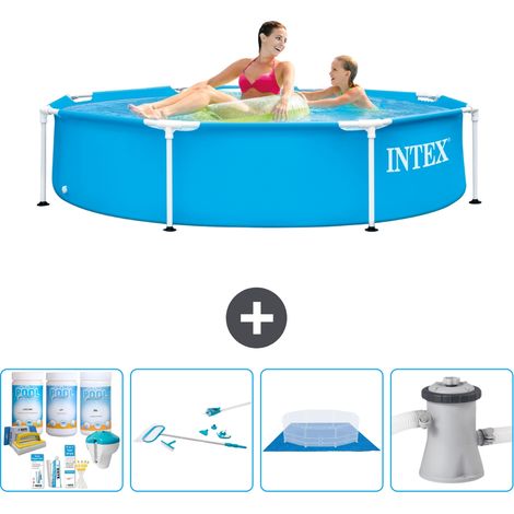 Intex Piscine Tubulaire Ronde - 244x51 cm - 5-pièces  S20988 (1/5)