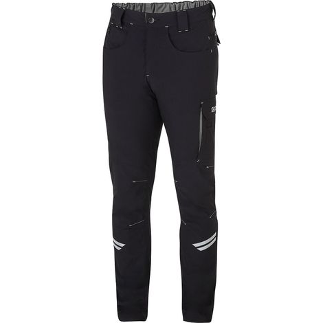 Leichte Technikhose Schwarz/Grau Kansas T5 - XXL