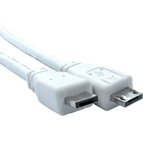 Câble USB RS PRO, Micro USB B mâle vers Micro A USB mâle, 2m ( Prix pour 1 )