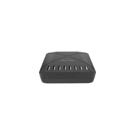 40-W-USB-Ladegerät, 8-Port-Multi-USB-Ladehub mit intelligenter Erkennung, Multi-Port-USB-Ladestation für Smartphones, Tablets und andere Geräte – Crezuo