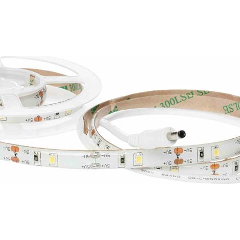 Striscia LED neutra da 1 m con sensore di movimento, 4 batterie AAA, modello Eko-light EKZ0620 (1/5)