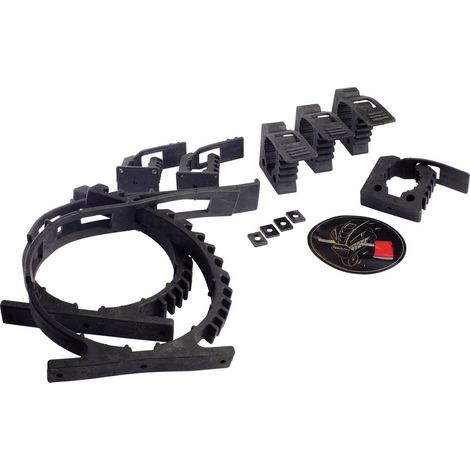 QuickFist 95371 Kit 8tlg. Supporto porta oggetti per veicoli