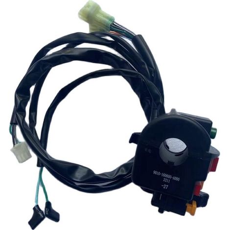 Due interruttori per manubrio lato sinistro per motociclette a quattro ruote da 500cc e 600cc, ATV, X5, X6 e Cforce, 9010-160600-A000