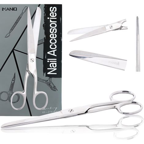 Tijeras de sastre tradicionales para cortar telas, grandes y universales. (1/5)