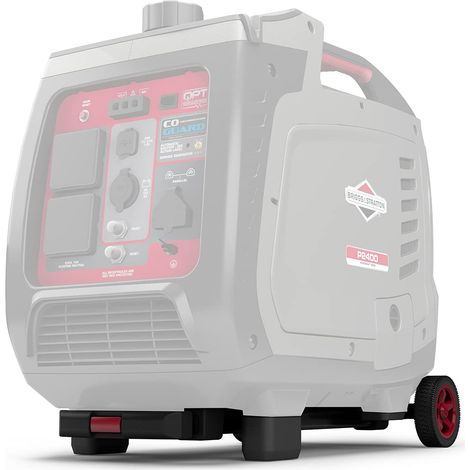 Briggs & Stratton Kit 6861, Adatto per Generatore Inverter a Benzina P2400, Include Ruote e Manico Telescopico