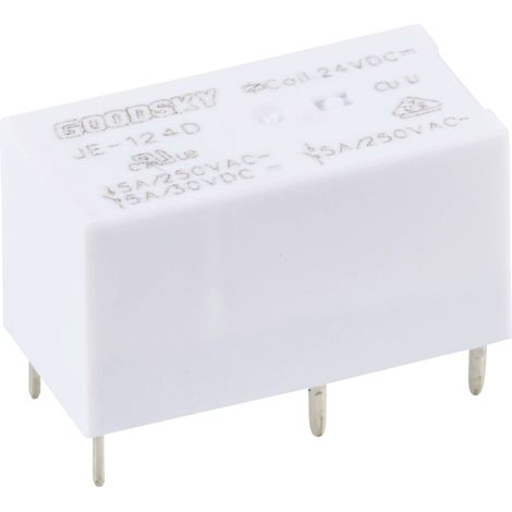 GoodSky JE-124D Relais pour circuits imprimés 24 V/DC 5 A 1 inverseur (RT) 1 pc(s) (1/2)