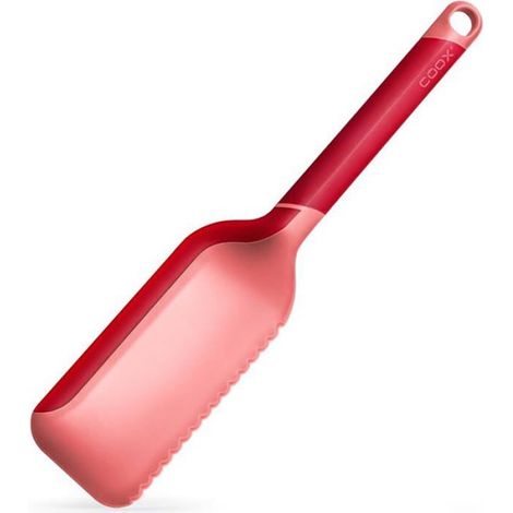 Pelle À Tarte - Silicone Alimentaire - Résiste À -25 °C À 130 °C - Pour Découper Servir Étaler - 30 Cm - Bleu (1/5)