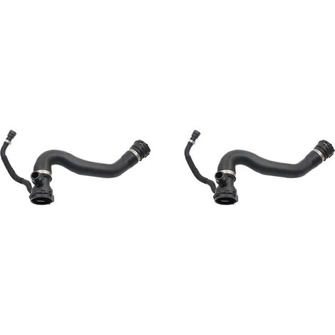 Deux durites de radiateur compatibles avec les modèles Série 5, Série 7, F07, F10 et F11 durite d'eau/durite de radiateur 17127800099
