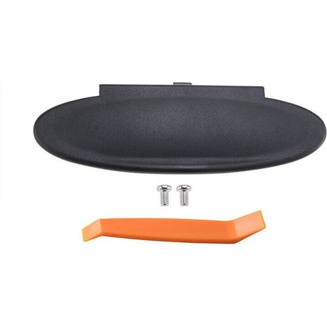 Convient pour le miroir de courtoisie, le pare-soleil et le cache-rétroviseur de la Porsche Cayenne. Noir 99670142102 (1/4)
