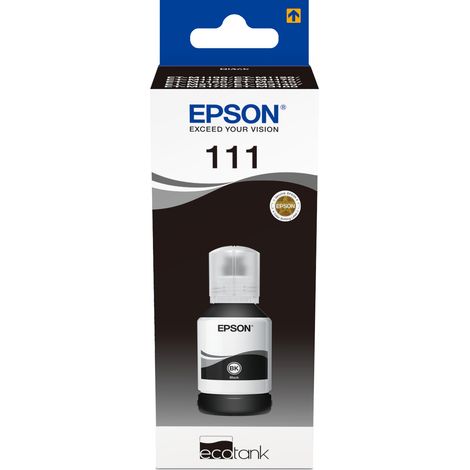 Epson EcoTank schwarz T 111 120 ml              T 03M1 (1/3)