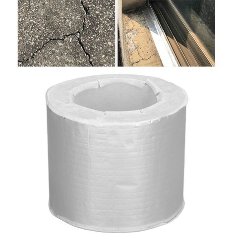 Ruban butyle en feuille d'aluminium 1 mm x 100 mm x 10 m pour l'étanchéité, la réparation des fuites et le scellement écologique. (1/5)
