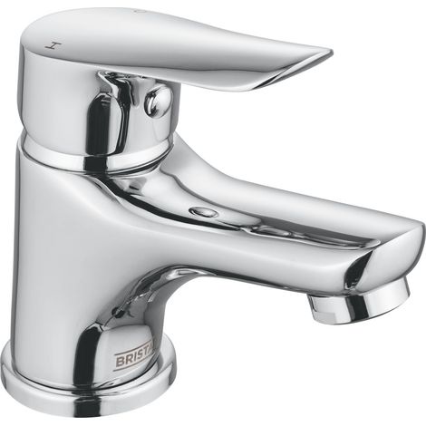 Bristan Aster Basin Mixer Tap with Clicker Waste - Chrome