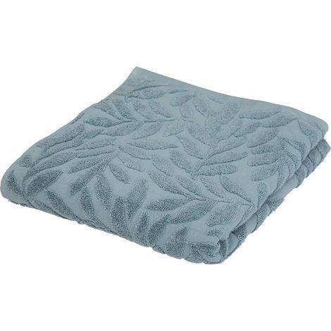 Drap de Bain "Tencel" 100x150cm Bleu (1/2)