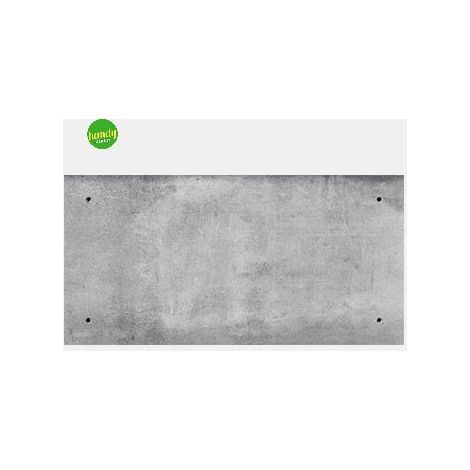 lastra decorativa in polipropilene con stampa effetto beton, 100x50 cm