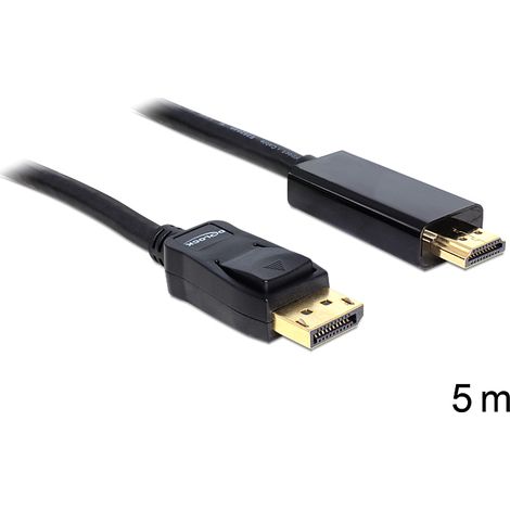 Cable Displayport Macho a HDMI macho 5mt
