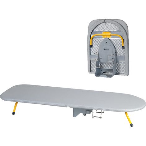 Desktop ironing board folding ironing board reinforced ironing table ironing clothes with storage rack home ironing board