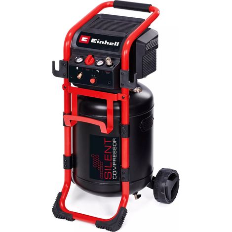 [NUNCA USADO] Compresor silencioso TE-AC 270/50 - 1650 W - 270 l/min - 10 bar - Depósito de 50 l - 70 dB (REACONDICIONADO) EINHELL (1/2)