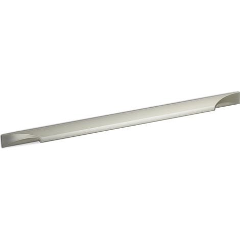 Schüco Möbelgriff CURL 424 mm Edelstahloptik eloxiert Griffleiste Schubladengriff BA 2 x 160 mm (1/4)