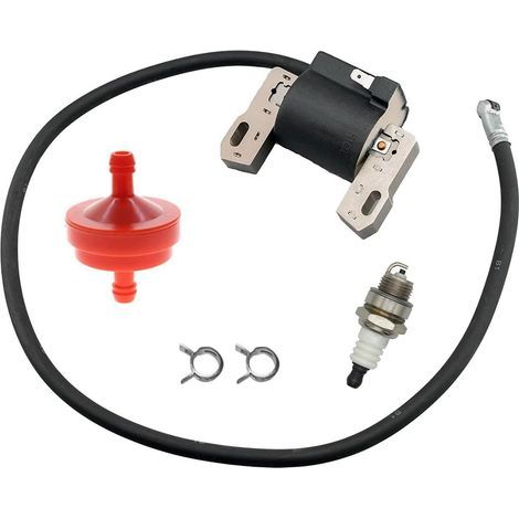 Bobine d'allumage compatible avec moteurs monocylindres Briggs & Stratton 7-16HP, remplace 398811, 395492, 395326 et 398265. (1/5)