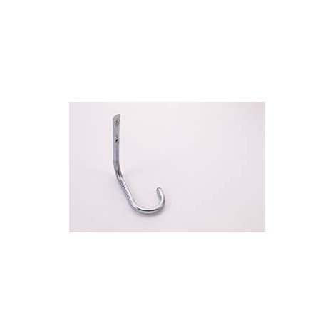 Mottez – Crochet de rangement pour vélo B012V – Support mural pour 1 vélo – Charge maximale 25kg – Acier renforcé pour extérieur