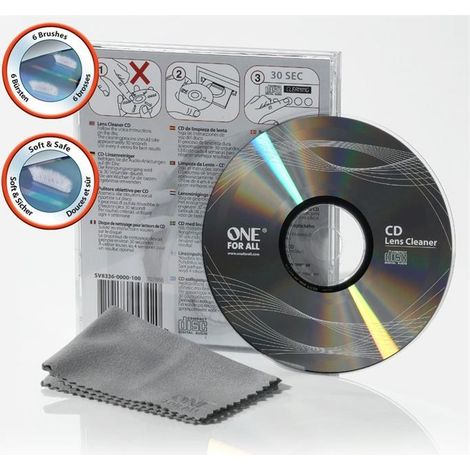 ONE FOR ALL SV8336 Pulitore CD per lettore CD (1/2)
